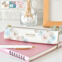 【7月5日ポイント最大10倍祭】ペンケース おしゃれ ポール&ジョー スリムペンケース 筆箱 可愛い レディース ペンケース 軽量 オフィス PAUL&JOE ...