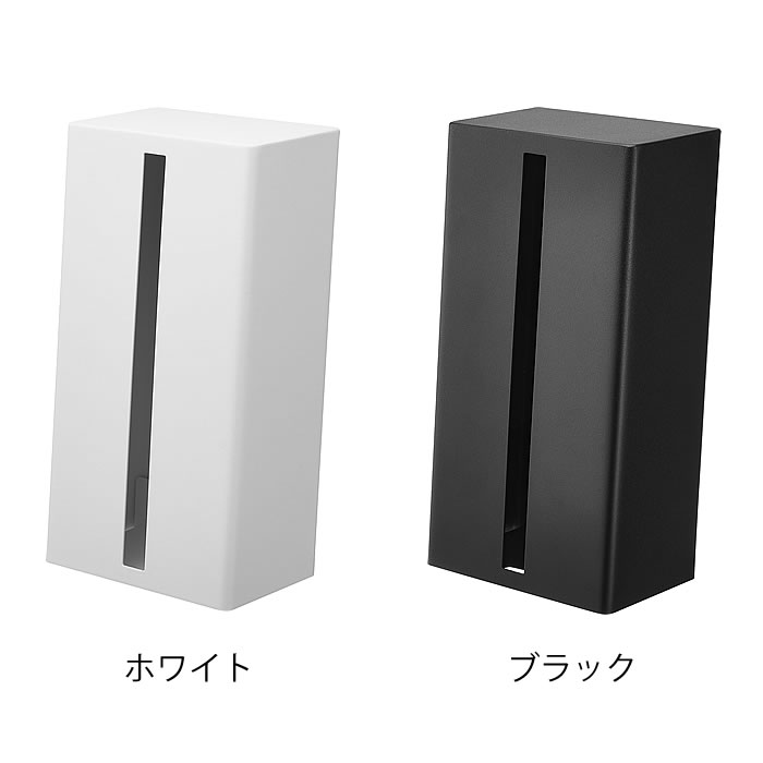 《ポイント5倍!》ティッシュケース おしゃれ 縦型ティッシュスタンド タワー tower キッチンペーパー ボックス ソフトパック 省スペース スマート ティッシュボックス タワーシリーズ 1440 1441 スチール 詰め替え 横 山崎実業 yamazaki ヤマジツ 縦