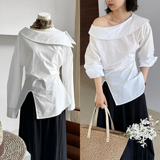 2way フォーマル トップス 長袖 レディース 裾アシメ オフショル オフショルダー ブラウス シャツ 抜き襟 夏 ロングtシャツ お尻が隠れる 七五三 同窓会 お出かけ 旅行 デート トレンド 服装 韓国 ファッション OL オフィス ビジネス 通勤 上品 おしゃれ 2way フォーマル トップス 長袖 レディース 裾アシメ オフショル オフショルダー ブラウス シャツ 抜き襟 夏 ロングtシャツ お尻が隠れる 七五三 同窓会 お出かけ 旅行 デート トレンド 服装 韓国 ファッション OL オフィス ビジネス 通勤 上品 おしゃれ