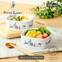 【2個set】ピーターラビット(TM) パック鉢 フラワー 保存容器 |ピーターラビット 保存容器 フラワー 花柄 角パック鉢 陶磁器 蓋付 保存鉢 鉢 おしゃ...
