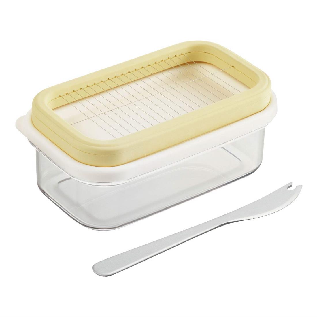 曙産業 バターケース カッター付き バターナイ フ付き プレミアムカットできちゃうバターケース 日本製..