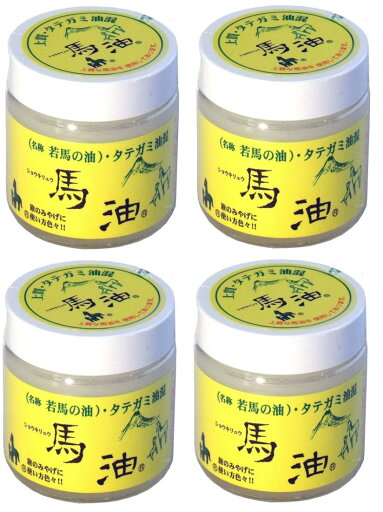 金石衛材 ショウキリュウ 馬油(若馬の油) 80ml×4セット 金石衛材 ショウキリュウ 馬油(若馬の油) 80ml×4セット