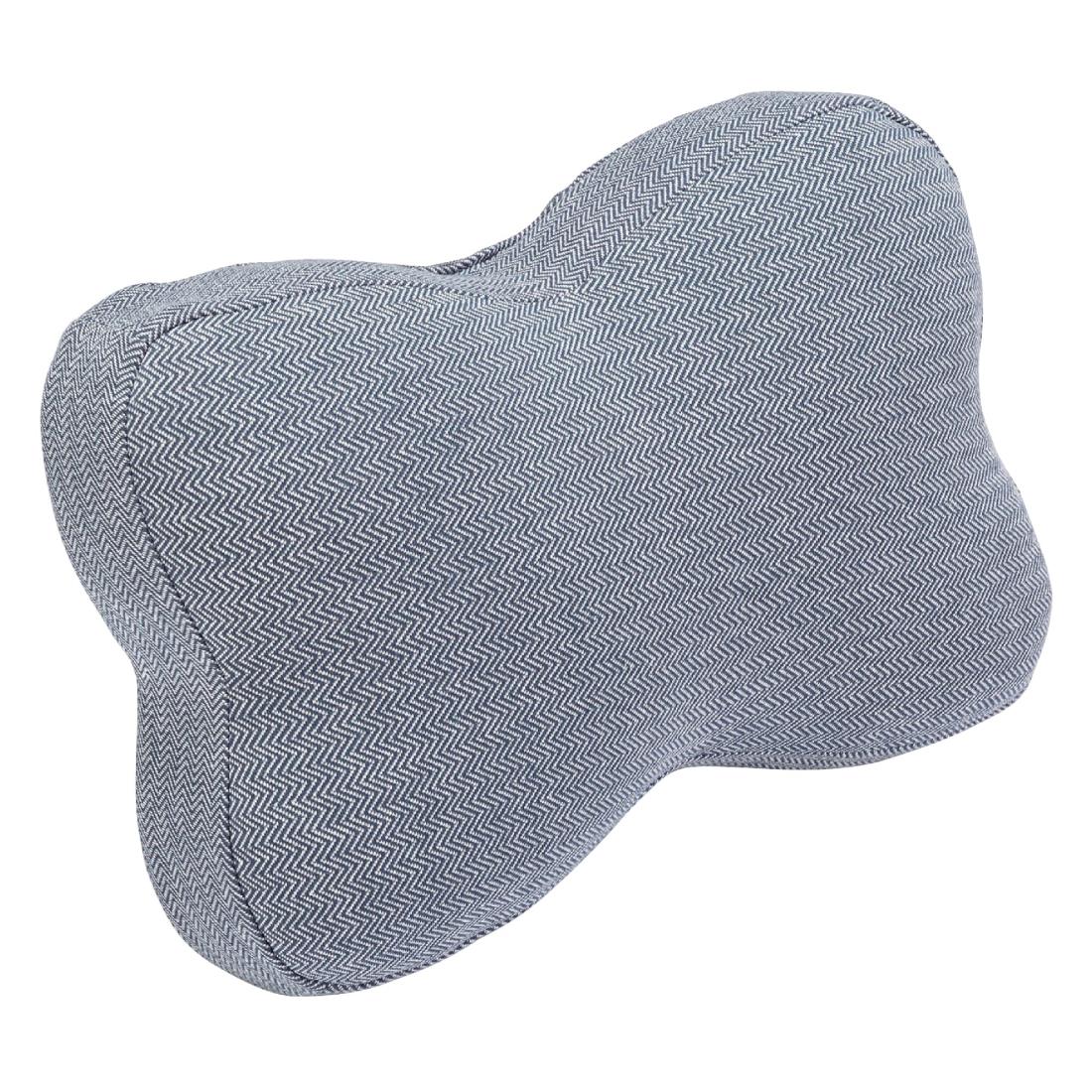 【9/24★W勝利で3倍★エントリー要】nishikawa 【 西川 】 お昼寝まくら ブルー Minihug 30X50cm オフ ィス仮眠 クッション こねむり QH91406002