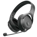 エレコム ヘッドセット 【2.4GHzワイヤレス/USB接続】 低遅延 フレキシブルアーム 着脱式マイクアーム ミュート機能 音量調整 USB-Aアダプタ付 オーバーヘッド型 両耳 ブラック HS-HPW01BK