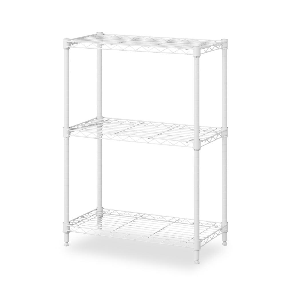 【楽天イーグルス感謝祭｜P最大41倍】アイリスオーヤマ カラーメタルラックフィット 3段 幅55×奥行き30×高さ78cm CMF55075 マットホワイト