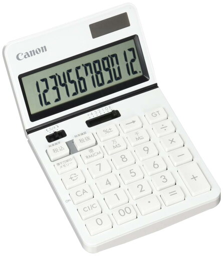 Canon 12桁 ビジネス向けKS-1220TU-WH SOB 見やすい大画面 千万単位機能 Canon 12桁 ビジネス向けKS-1220TU-WH SOB 見やすい大画面 千万単位機能