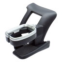 【SUP! P最大18倍】槌屋ヤック(Tsuchiya Yac) 車種専用品 トヨタ 200系 ハイエース 専用 エア コン ドリンクホルダー 運転席用 ブラック/シルバー 長さ18×幅15×高さ20cm SY-HA1