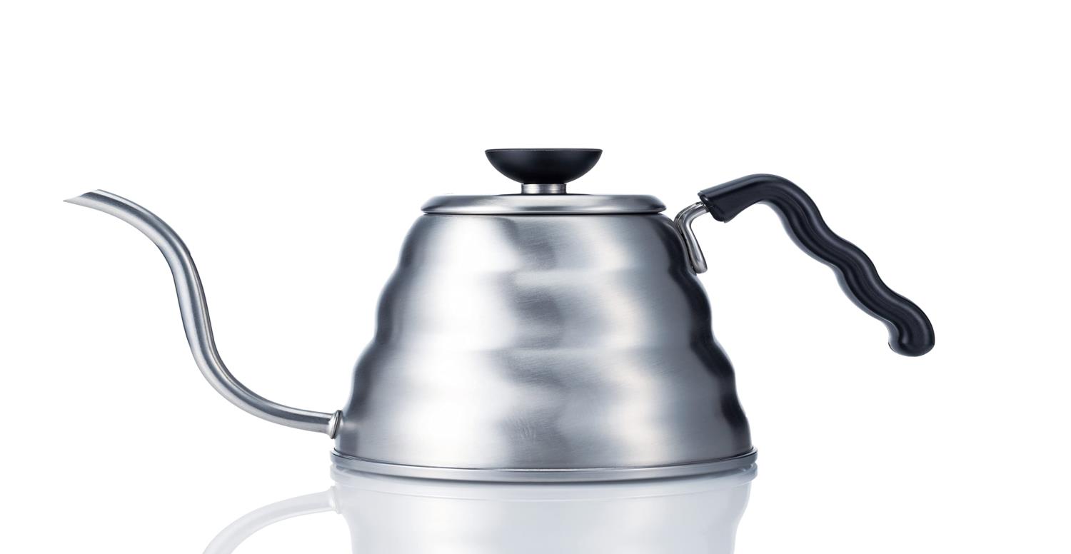 HARIO(ハリオ) V60 ドリップケトル・ヴォーノ 実用容量800mL 直火/IH対応 ヘアラインシルバー 日本製 プレゼント ギフト 贈り物 VKBR-120-HSV