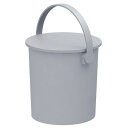 【7/20★5と0の日★お買い物マラソン】JEJアステージ(JEJ Astage) 座れるバケツ フェルマー ライトグレー 20L インテリア雑貨 おもちゃ収納 アウトドア 耐荷重150kg 幅34×奥行33.5×高さ33.3cm