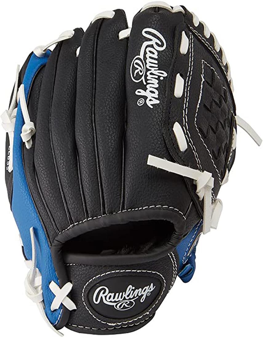 ローリングス(Rawlings) 子供用 野球 グローブ (9インチ / 幼児向け)トレーニングボール付き 右投げ用 JPL91 ロイヤル/ブラック