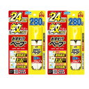 おすだけベープ スプ レー ワンプッシュ 蚊取り さつ虫剤 280回分 無香料×2個 フマキラー【まとめ買い】
