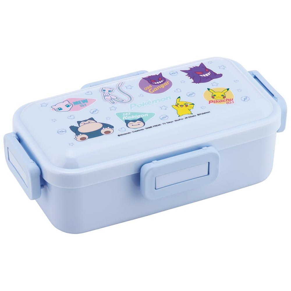 スケーター(Skater) 弁当箱 530ml 抗菌 ふんわり盛れる ドーム型フタ 女性向け 日本製 ポケモン カラフルアート PFLB6AG