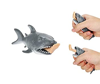 【送料無料】【送料無料】 ファニーシャークスクイーズおもちゃ 2個 ストレス解消おもちゃ 大人用