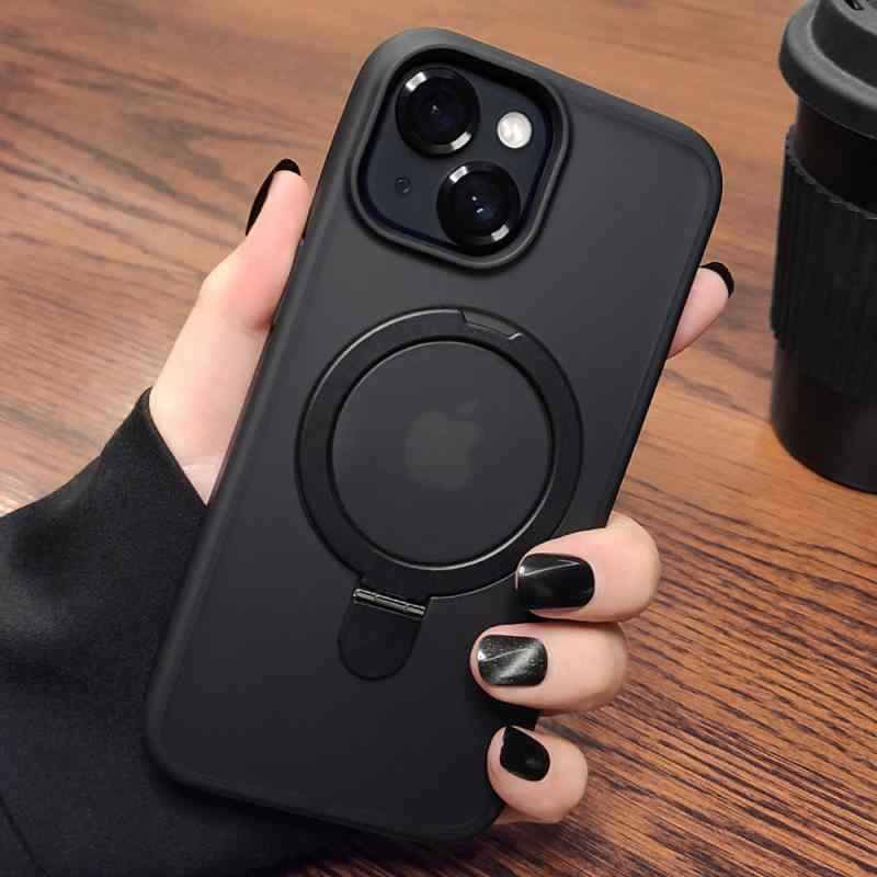 【送料無料】【送料無料】Apple 15 携帯電話 ケース iPhone 14 Pro Max 肌の 質感 マット 13 Pro 金属 レンズ フィルム 付属 12 落下防止 半 透 磁性 金属製 折りたたみ ブケット 11 指紋 防止 シリコン 合金