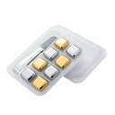 【送料無料】ステンレス アイスキューブ 316 再利用 クリエイティブ 冷却 家庭用 キッチン用品 夏季用 直径 2.5cm 2個入り(3)
