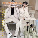 【送料無料】【送料無料】セットアップ メンズ 韓国 ファッション カジュアルスーツ 長袖 男女 シェア服 メンズ レディース ユニセックス 男女兼用 ゆったり ...