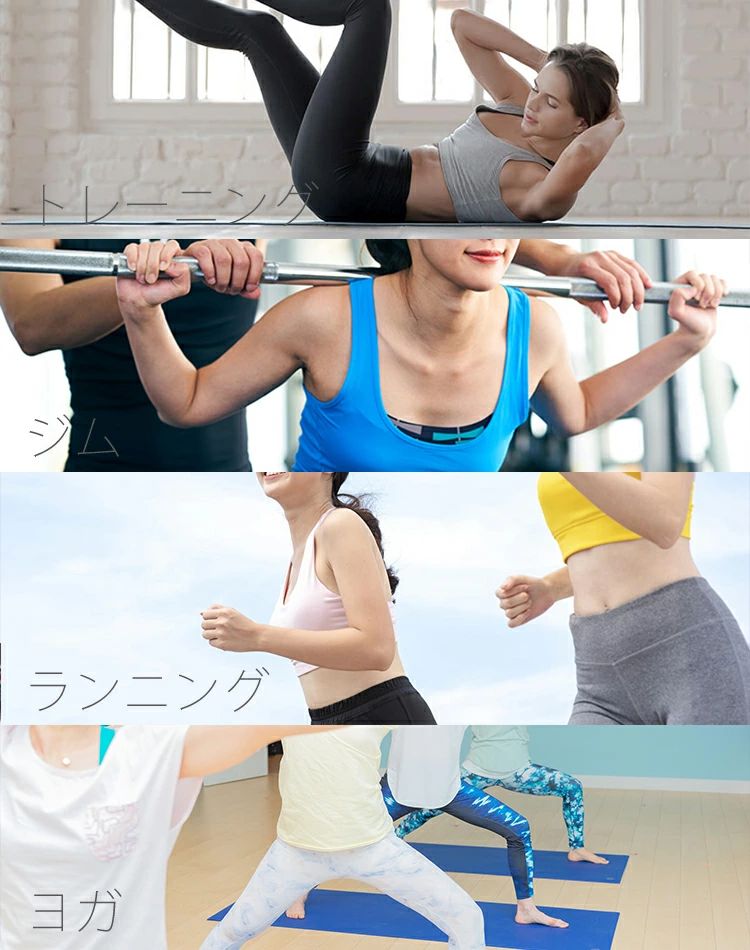 揺れない 大きいサイズ スポーツブラジャー スポブラ ヨガウェア 前開き 前ファス...