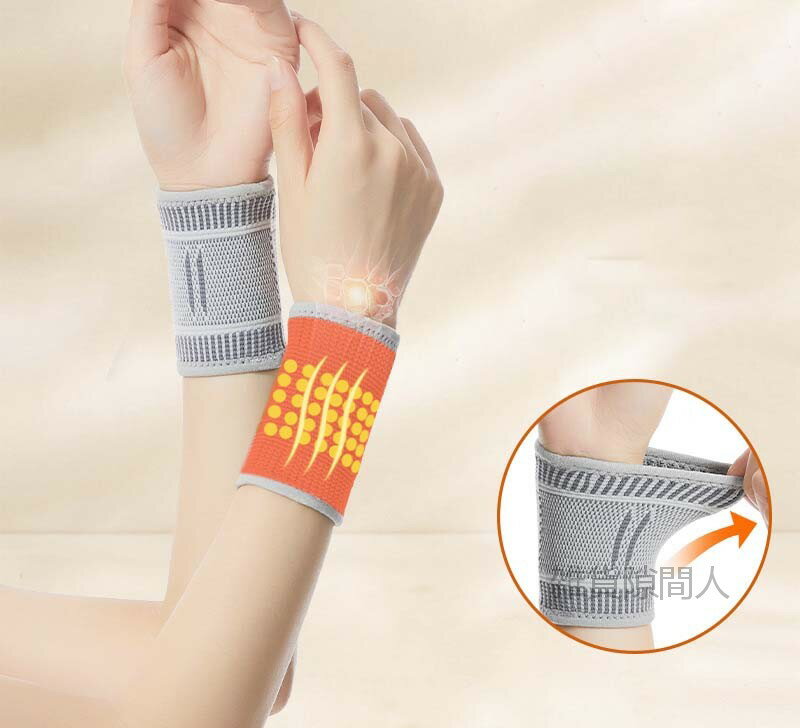 【送料無料】 手首 自発熱 グラフェン リストガード 捻挫防止 保護 モミジハナ 手首 遠赤外線 保温 腱鞘炎 保護 リストガード