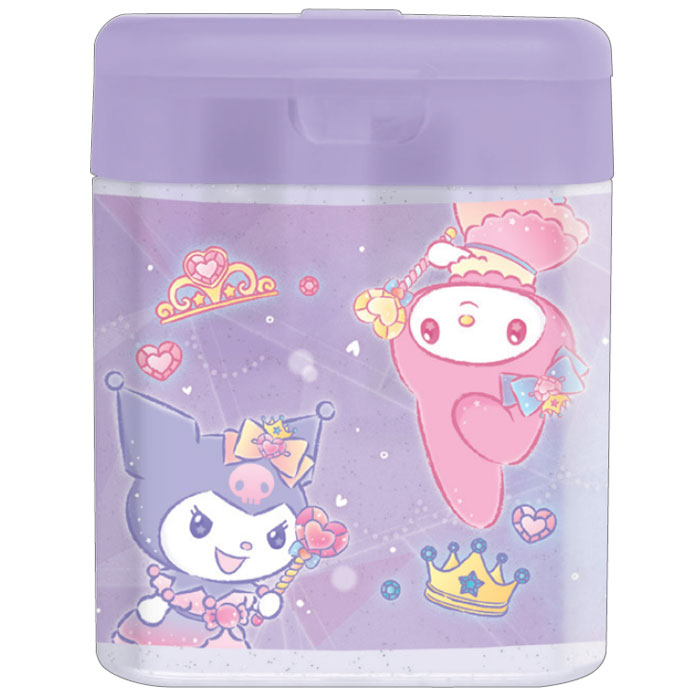 サンリオキャラクターズ マイメロディ・クロミ ツイン鉛筆削り キラキラドレス★