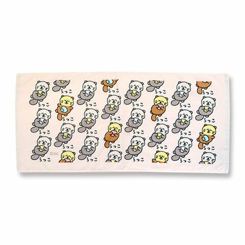 おえかきさん フェイスタオル らっこさん★