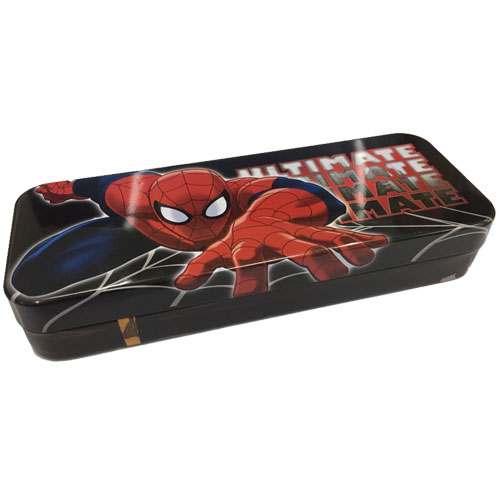 【缶ペンケース】スパイダーマン（アルティメット） カンペンケース★※輸入品の為、商品表面にキズ・へこみあり