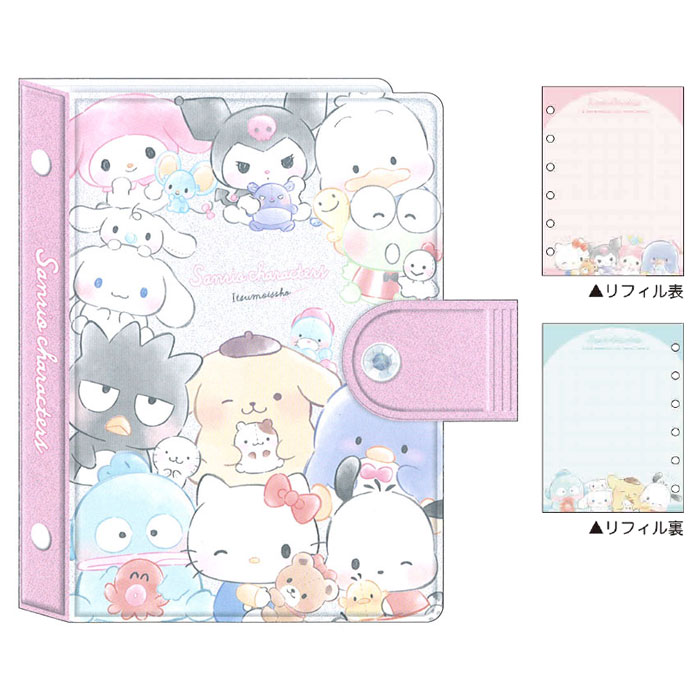 【バインダーは1点までメール便可】サンリオキャラクターズ 集合 シールバインダー★のサムネイル