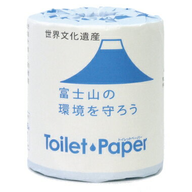 富士山ロール(シングル)　トイレットペーパー1R100入　【メーカー直送】　代金引換支払い　不可