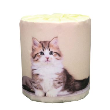 ねこ　マンチカン　トイレットペーパー　100個入　　ばらまき　販促用　イベント　景品　パーティー　..