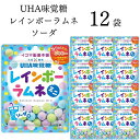 味覚糖 レインボーラムネミニ ソーダ30g&times;12袋カリッとした食感とホロッとした口どけ、ソーダ味のカラフルな小粒ラムネ。イコマ製菓本舗と共同開発を行うことで、素朴な味わいと口どけの良さを再現しました。ソーダ味のカラフルな小粒ラムネ賞味期限：製造日より300日原材料 砂糖（国内製造）、澱粉、デキストリン、レモンエキス／酸味料、増粘剤（アラビアガム）、香料、着色料（黄色4号、青色1号、赤色106号）栄養成分表示 30gあたりエネルギー（kcal） 114脂質（g） 0.1炭水化物（g） 29.1保存方法 直射日光および高温多湿の場所を避けて保存※商品内容の内訳はメーカーの終売や在庫状況により、予告なく変更となる場合があります。 ヤマト運輸 ネコポス日時指定不可追跡可能ポスト投函