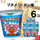 母の日 カップ麺 おやつカンパニー ブタメン タン塩 6個セット 送料無料 ミニ麺 駄菓子 お菓子 詰め合わせ ミニラーメン