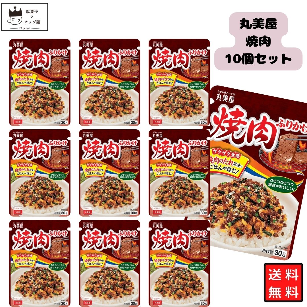 母の日 丸美屋 ふりかけ 焼肉 10袋セット まとめ買い あす楽 ギフト ランチ ピクニック 遠足 幼稚園 子供 チャック袋 ギフト 業務用 仕送り お弁当 プチギフト ごはん 朝食 昼食 おにぎり 送料無料