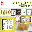 望月茶飴本舗 ひとくち?羹シリーズ 10種 黒ごま ほうじ茶 さくら おいも ゆず 塩ようかん きたさん(栗) やじさん(茶栗) やぶきた羊かん 大納言 小腹 まとめ買い アソート お茶菓子 お茶請け 和菓子 ようかん ストック