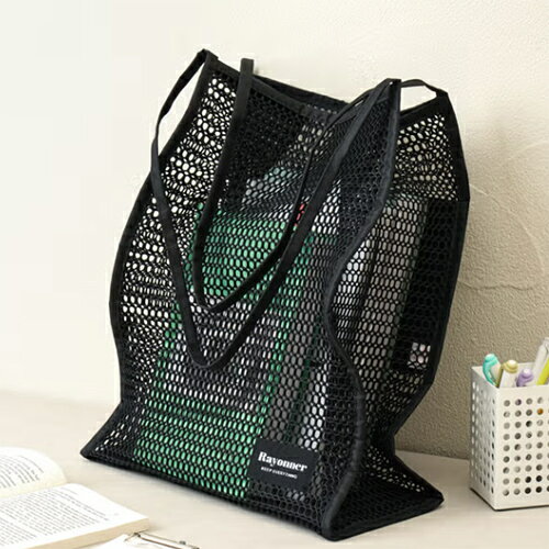韓国メッシュかばん ビッグバッグ おおきいのでたっぷり入る エコバッグにも