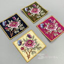 ワッペン 単色6枚セット 刺繍 花 韓国 雑貨 インテリア 裁縫道具 針 手芸 伝統 可愛い おしゃれ ギフト プレゼント チョゴリ 韓服 子供 キッズ アップ...
