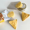クリップ 4個入り ポテトチップス ナチョス 袋止めクリップ お菓子 ステーショナリー 文房具 事務用品 韓国 雑貨 インテリア 可愛い おしゃれ ギフト デザ...