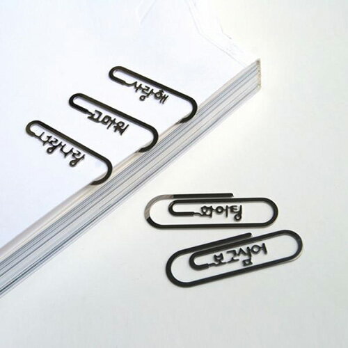 クリップ 韓国 文房具 雑貨 インテリア 伝統 可愛い おしゃれ ギフト プレゼント 韓国語 ハングル