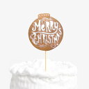 ケーキトッパー クリスマス パーティー 飾り付け ツリー ケーキ ピック デコレーション 誕生日 お祝い プレゼント 飾り 韓国 雑貨 インテリア 可愛い おし...