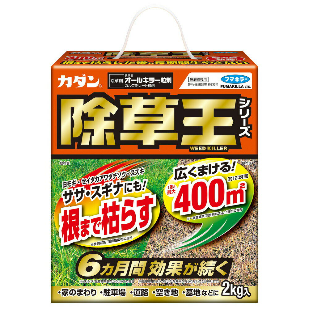 フマキラー カダン 除草王 オールキラー粒剤 2kg