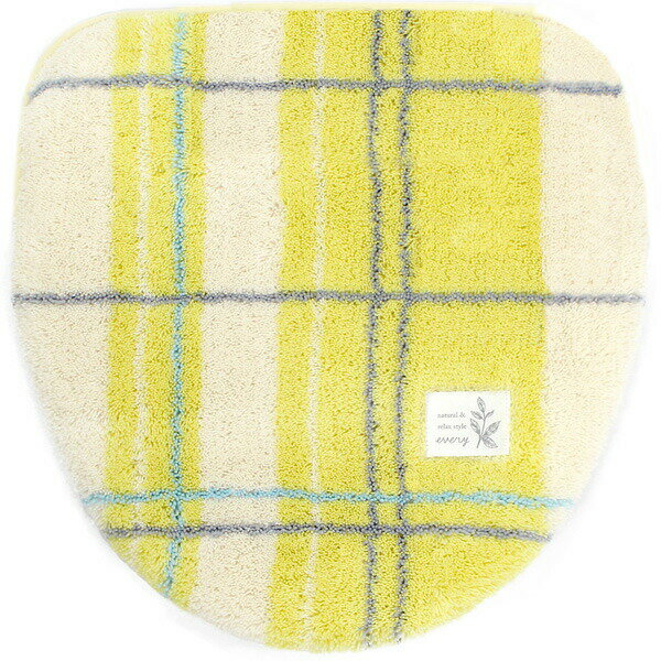 オカ エブリー トイレ フタカバー ドレニモ 吸着タイプ イエロー