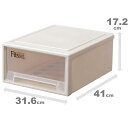 天馬 Fits フィッツケース リトル カプチーノ(幅31.6cm×奥行41cm×高さ17.2cm)