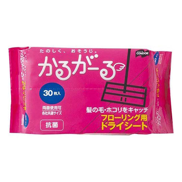 山崎産業 コンドル かるがーる フローリングドライシート 30枚入