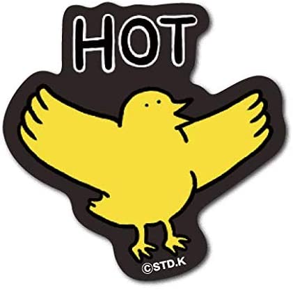 Rakuten - 100日後に死ぬワニ ダイカットミニステッカー/HOT LCS-1045