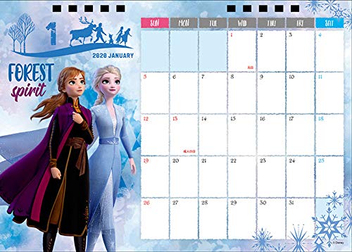 アナと雪の女王2 Frozen 2 2020年卓上カレンダー ICC 92