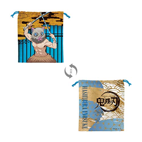 鬼滅の刃嘴平伊之助巾着