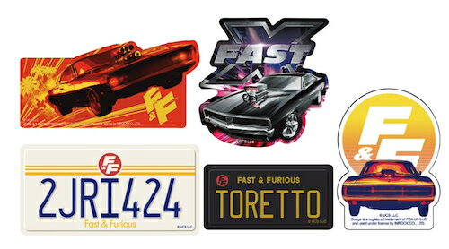 「ワイルド・スピード/ファイヤーブースト」 IS-945 ステッカーセットA