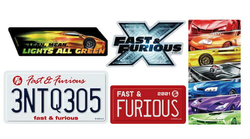 「ワイルド・スピード/ファイヤーブースト」 IS-946 ステッカーセットB