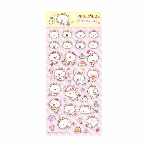がおぱわるぅ クリアシール /(1)