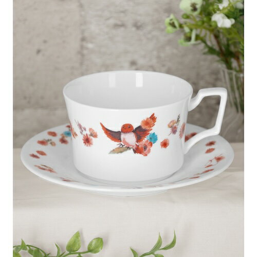 黒子のバスケ ノリタケコラボ 火神大我 フラワーバードデザイン カップ&ソーサー 【2026年4月下旬発売予定】