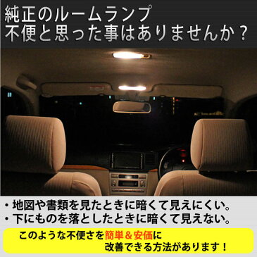 SMD LED ルームランプ ホンダ ステップワゴン スパーダ RK1 RK2 RK5 RK6 用 12点セット LED 120連 メール便対応