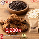 \お買い物マラソンSALE/オートミールクッキー(チョコチップ) 【1kg(100g×10袋)】※割れ欠けあり | 小麦不使用 低GI 低糖質 糖質制限 小腹サ...